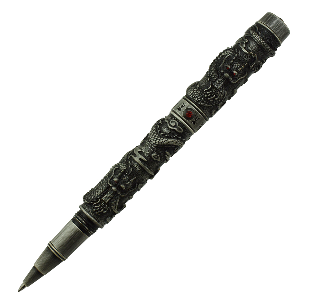Vintage Collectible Pens - Jinhao Vintage Luxurious Rollerball Pen Double