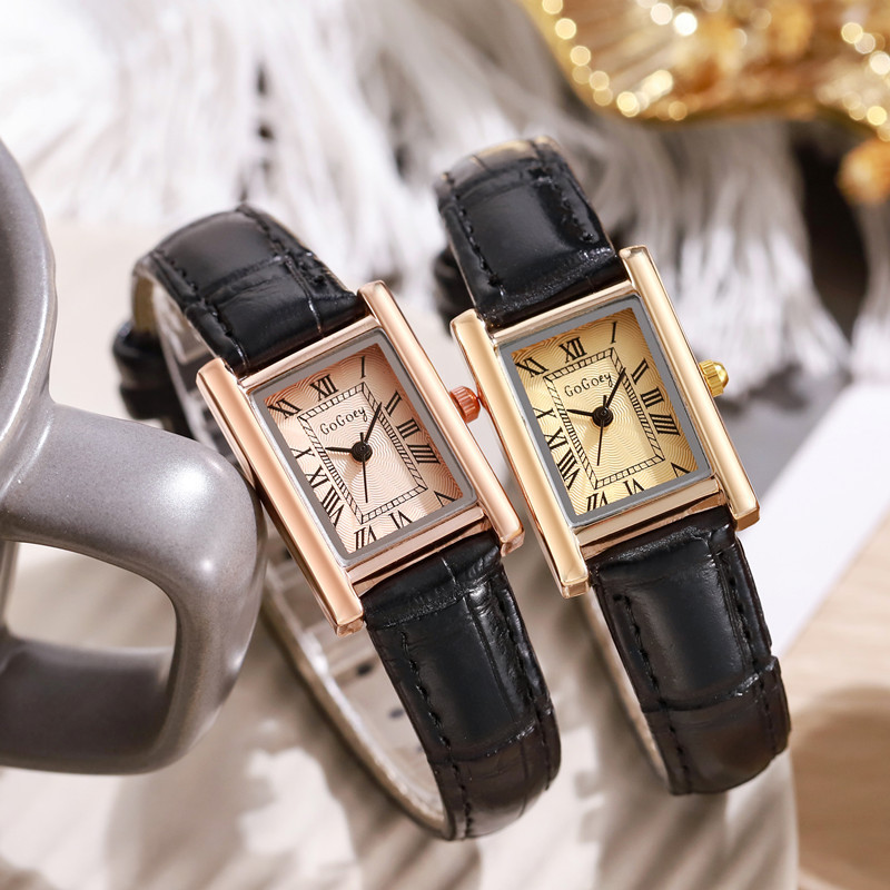 Vintage Watch Crystal - Vintage Women's Watch with Small Rectangular
