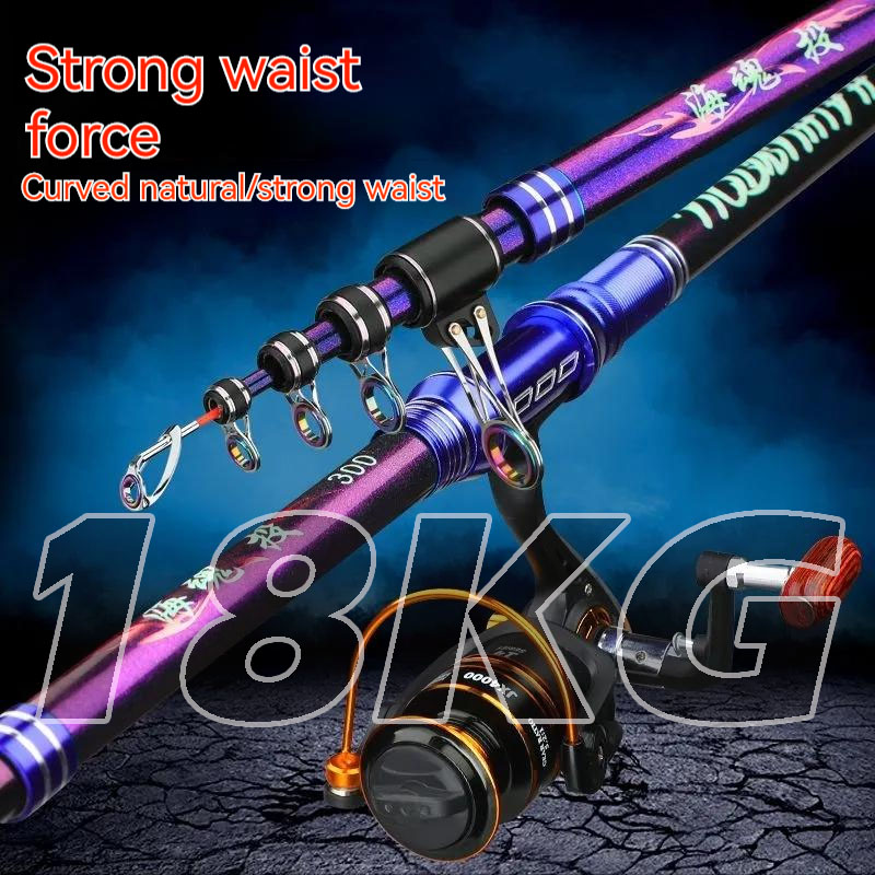 Developing Tank Reel - Ultra Hard Fishing Rods 2.1-4.5m Throwing