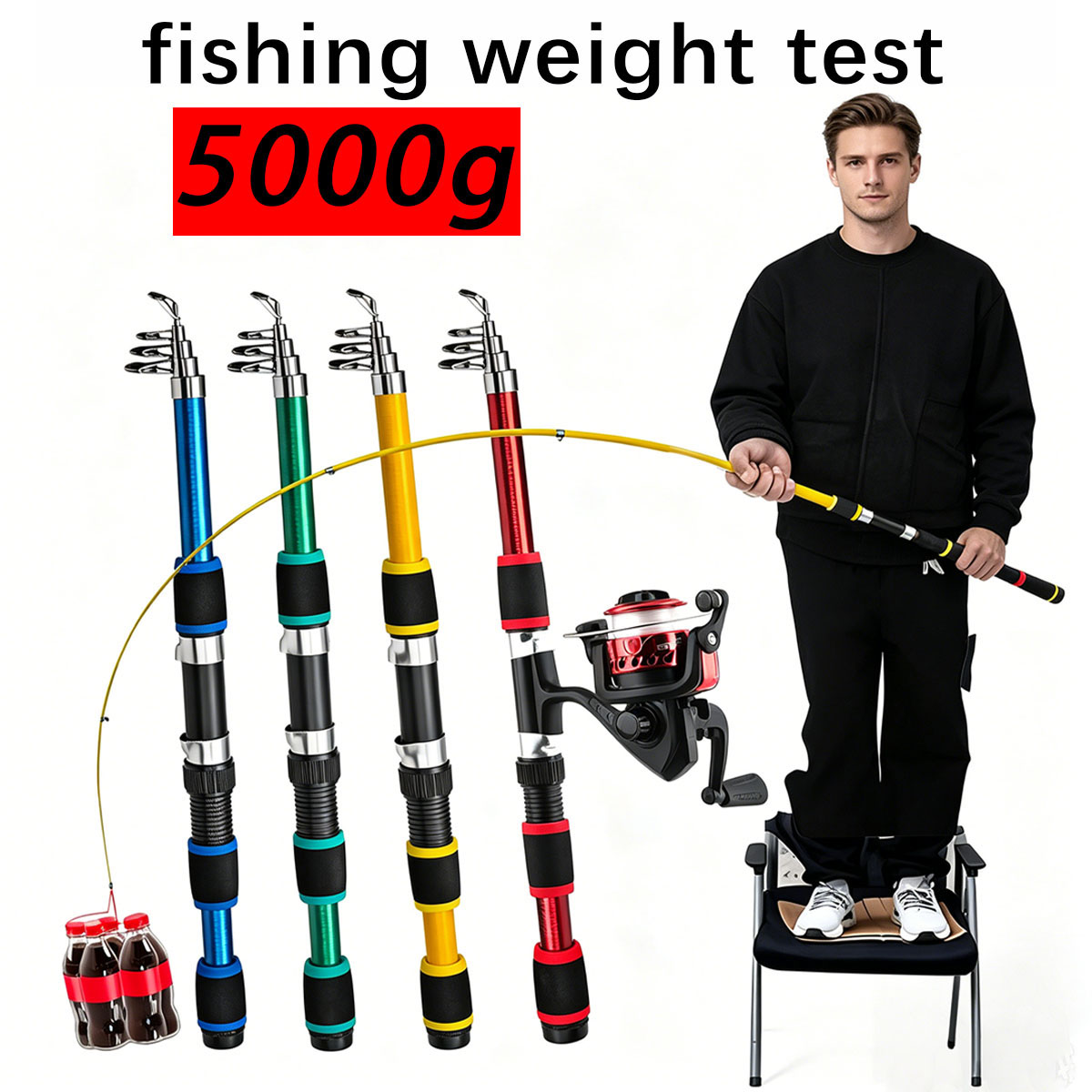 Telescopic Fishing Rod Reel Co - Developing Tank Reel review and price