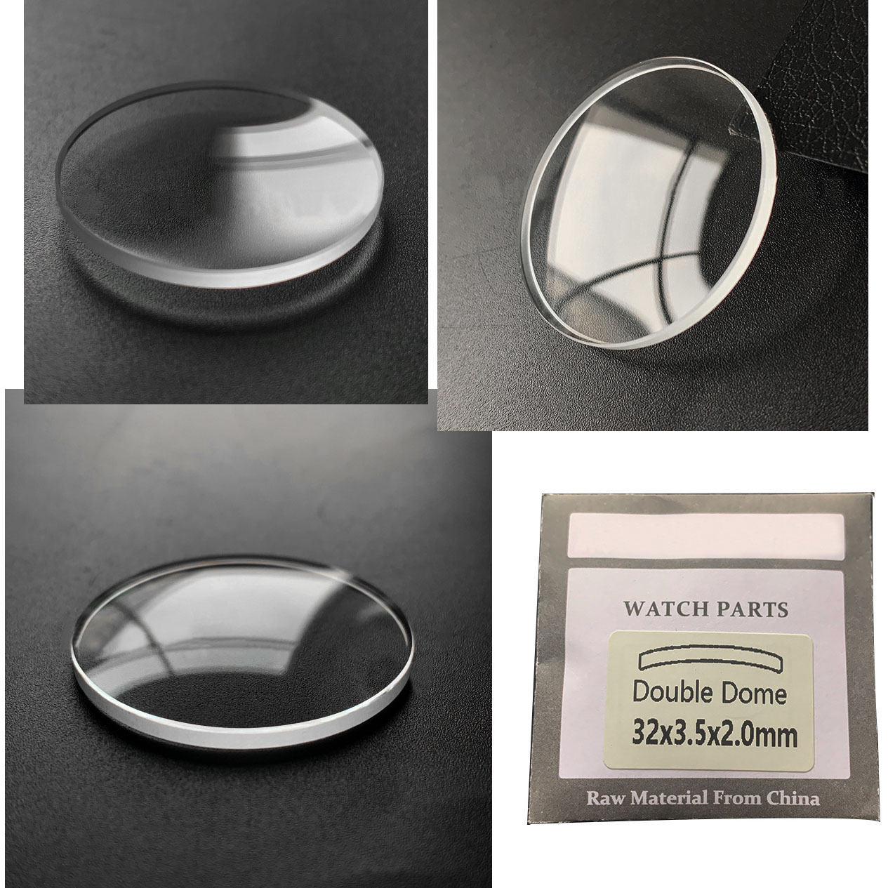 Double Dome 2.0mm Thickness Mi - Vintage Watch Crystal review and price