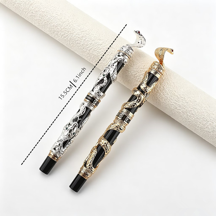 Jinhao Luxury 3D Snake Embosse - Vintage Collectible Pens review and price