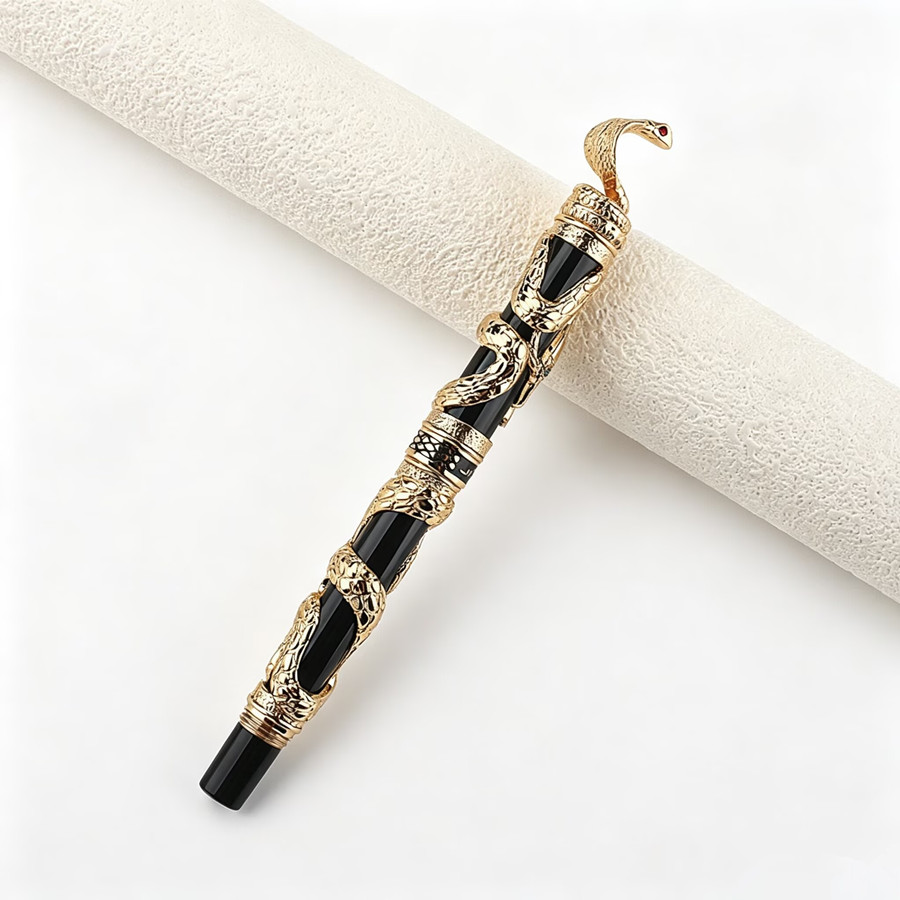 Jinhao Luxury 3D Snake Embosse - Vintage Collectible Pens review and price