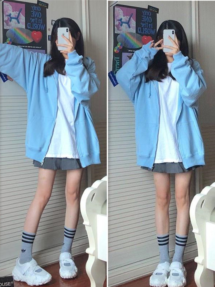 Oversized Hooded Sweatshirts K - Vintage Zip Hoodie review and price