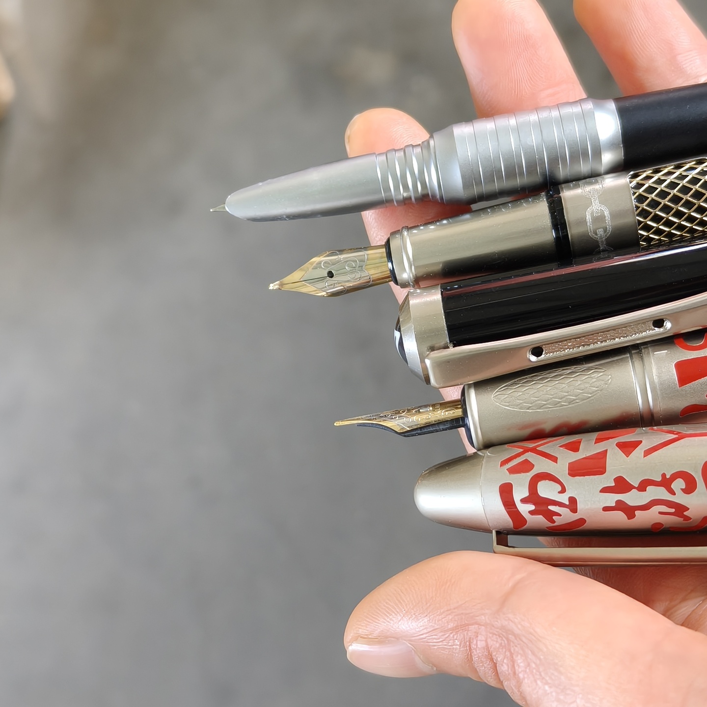 3pens Old Vintage Rare  Founta - Vintage Collectible Pens review and price