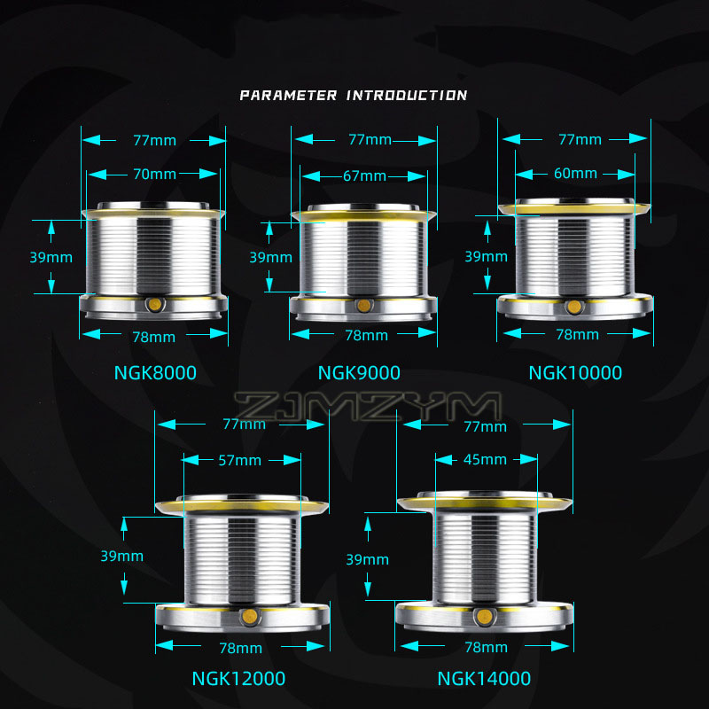 18KG Large Drag Fishing Reels  - Developing Tank Reel review and price