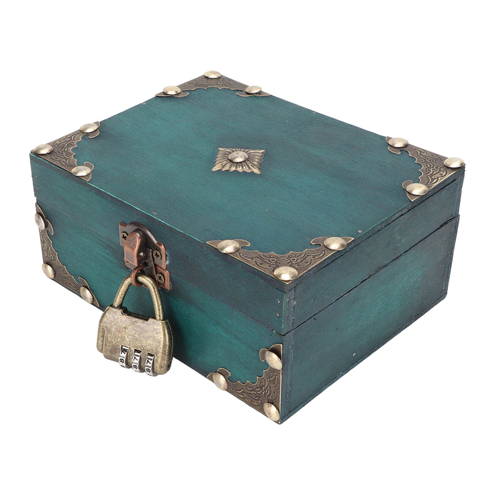 Wooden Jewelry Storage Case wi - Vintage Items Collection review and price