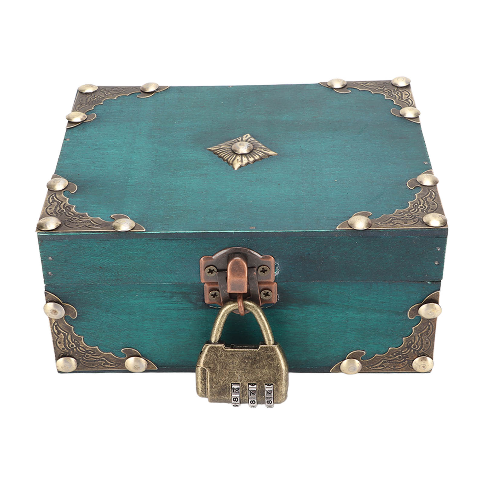 Wooden Jewelry Storage Case wi - Vintage Items Collection review and price