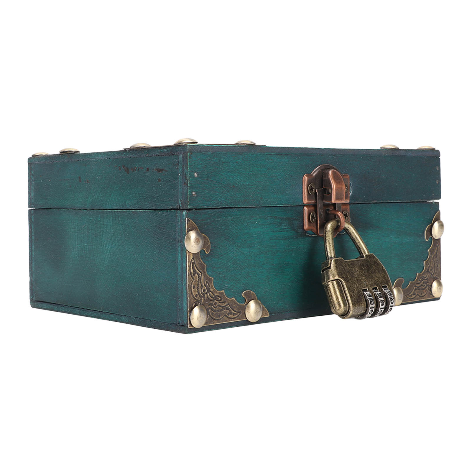 Wooden Jewelry Storage Case wi - Vintage Items Collection review and price