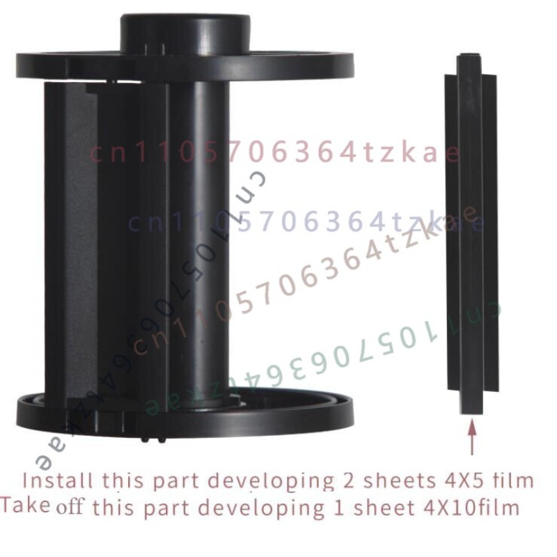 New 4x5 Film Processing Spiral - Developing Tank Reel review and price