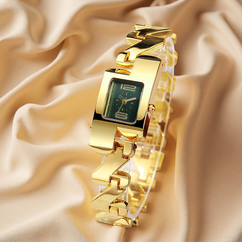 Women Square Quartz Watch Fash - Vintage Watch Crystal review and price