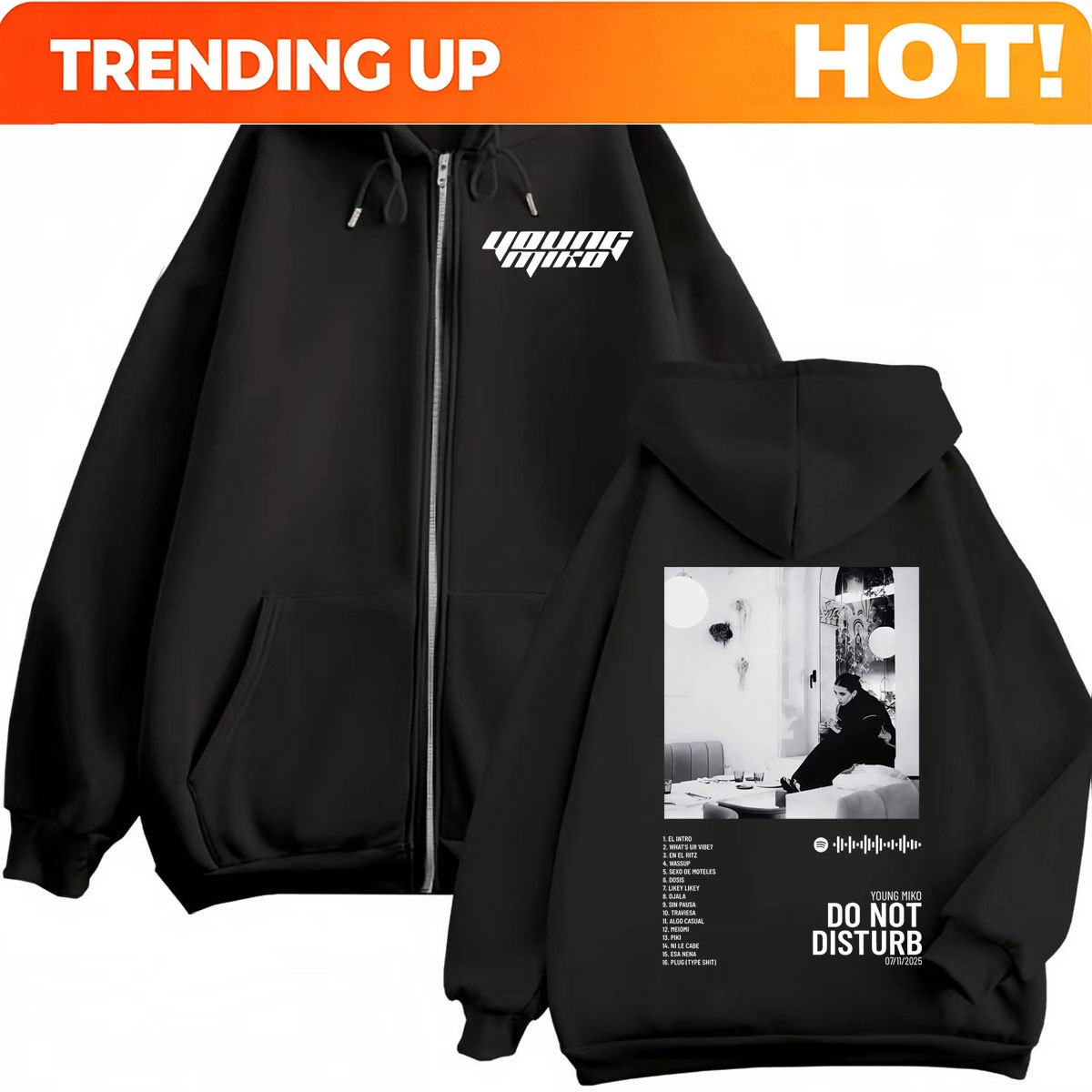 Custom Custom Young Miko Do No - Vintage Zip Hoodie review and price