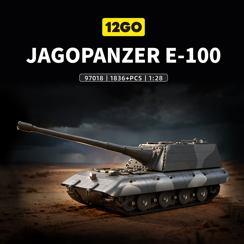 1836pcs MOC adult E-100 Tank D - Vintage And Collectible Toys review and price