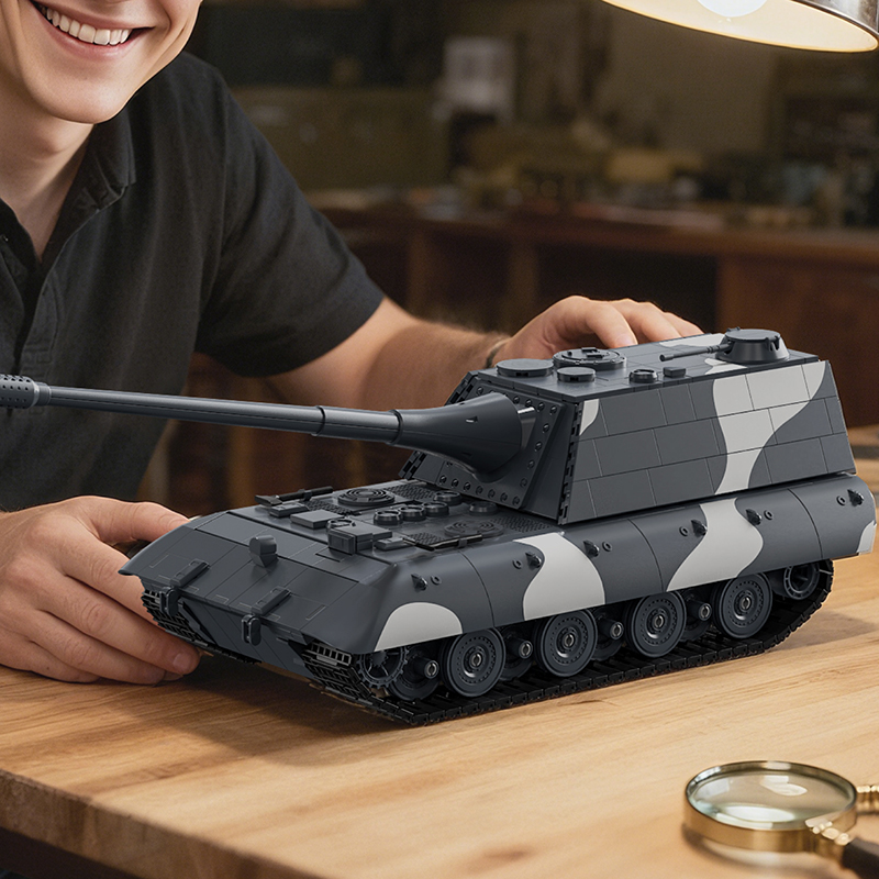 1836pcs MOC adult E-100 Tank D - Vintage And Collectible Toys review and price
