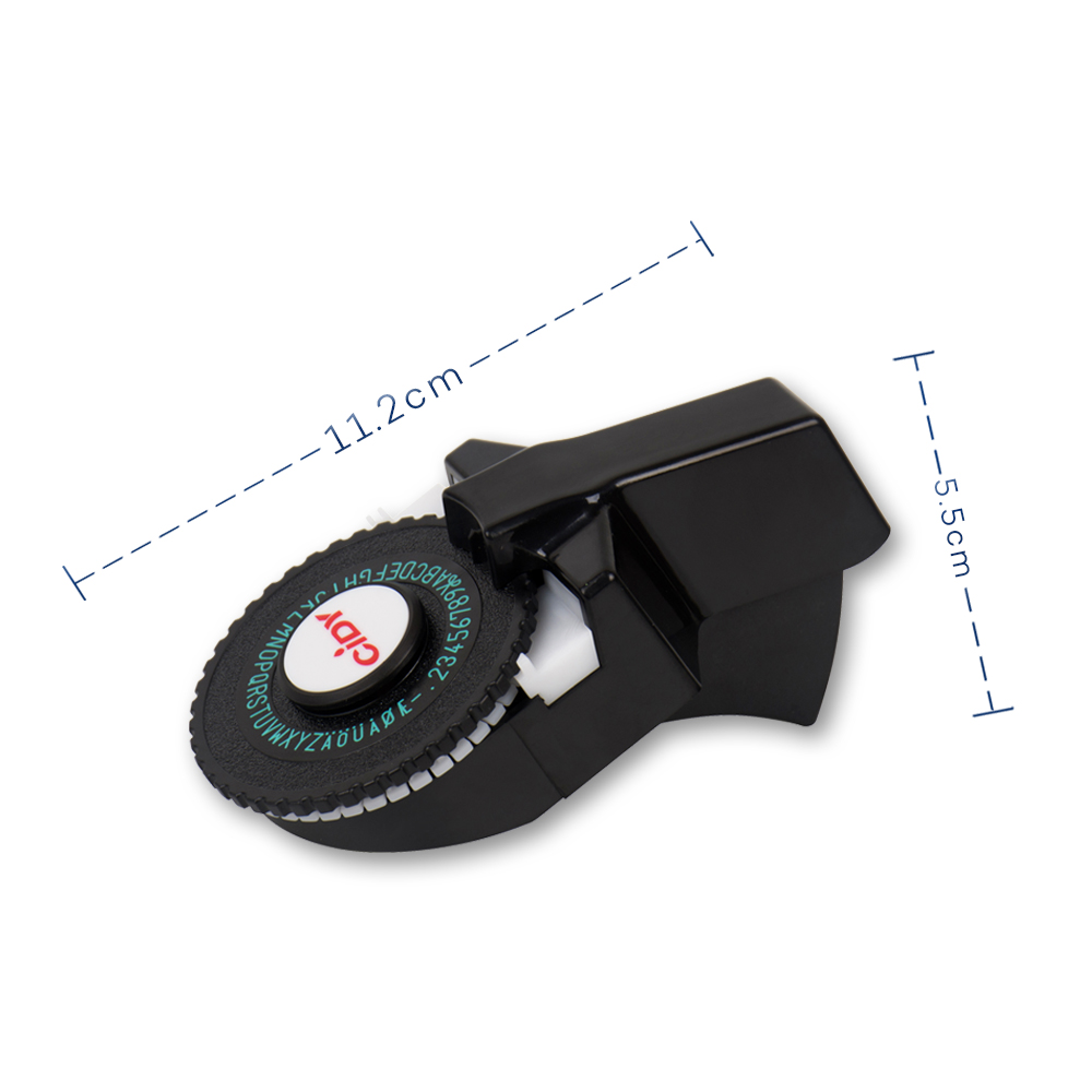 CIDY Mini Portable Printer DIY - Typewriter Ribbon Roll review and price