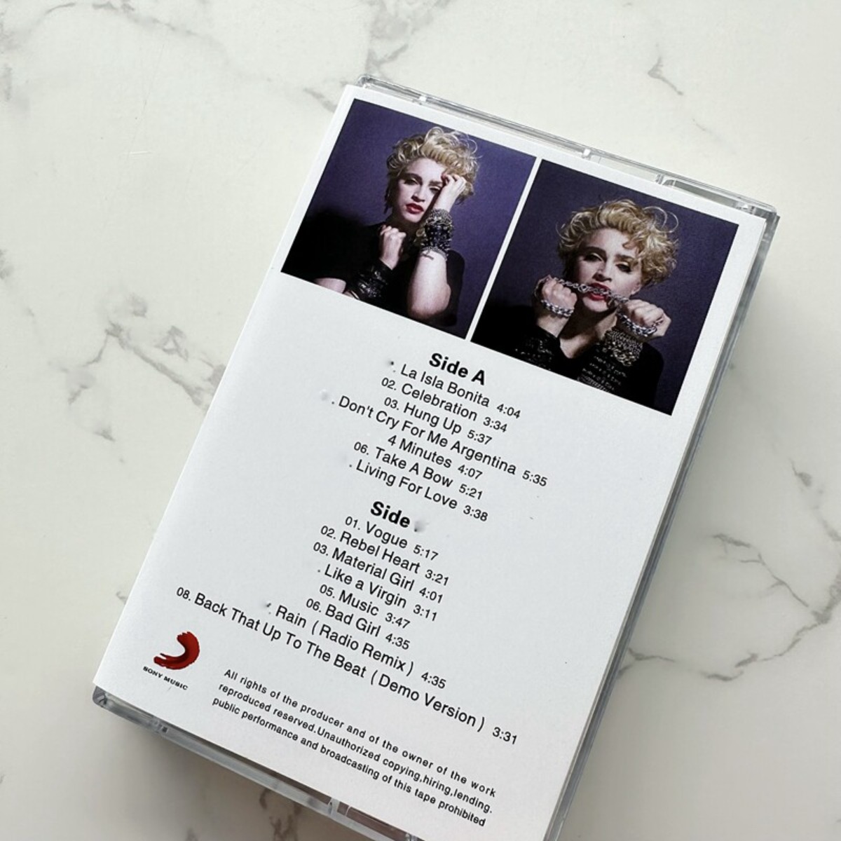 Madonna Classic Pop Music Cass - Vintage Collectibles review and price