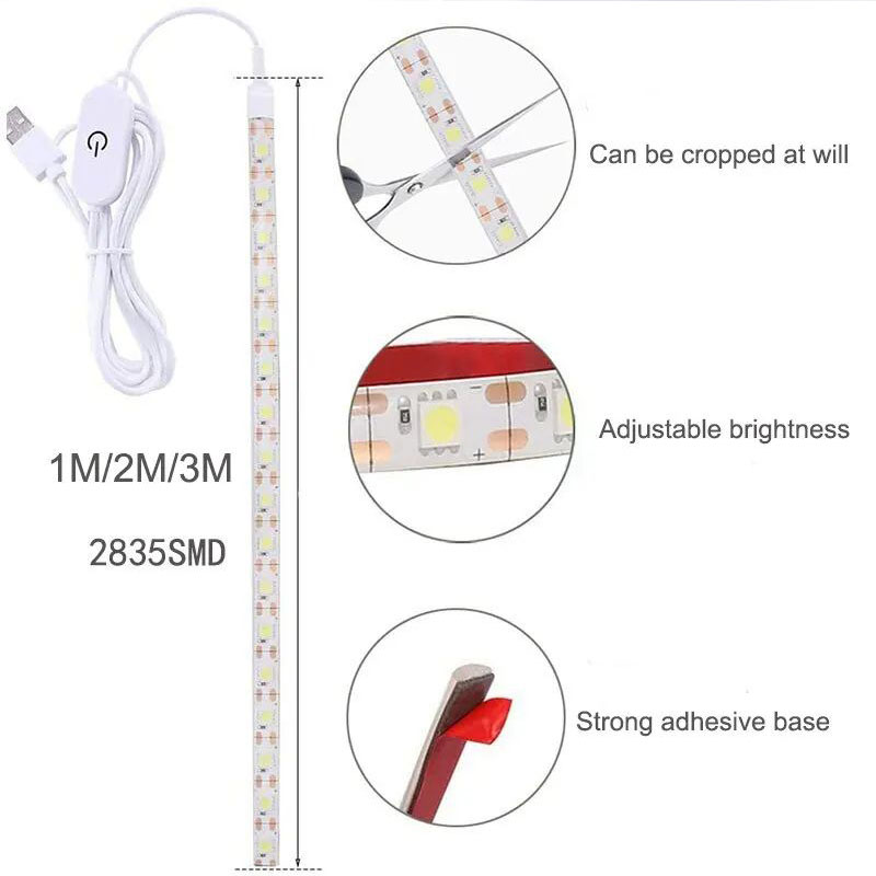 2835 LED Strip Light Touch Sen - Typewriter Ribbon Roll review and price